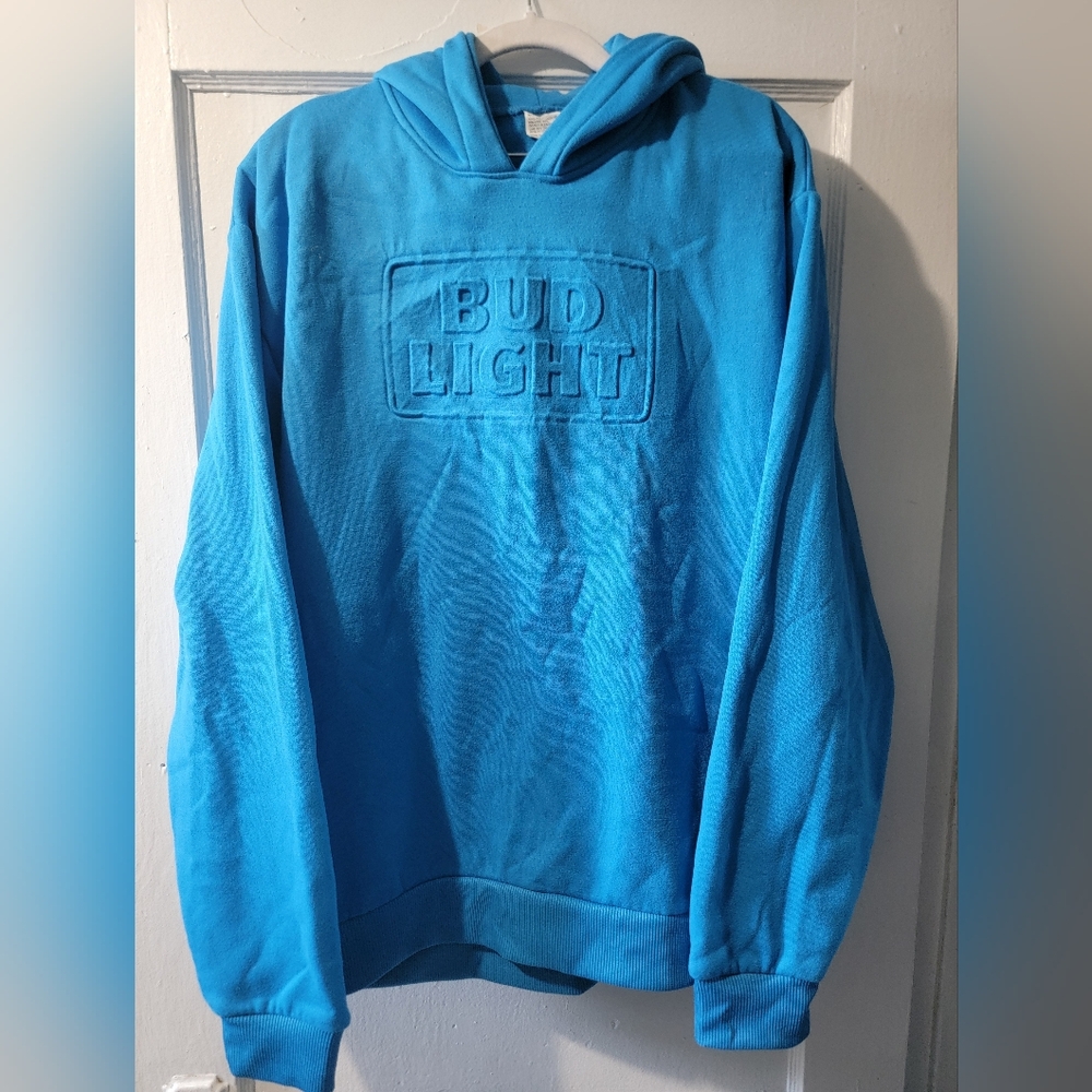 Blue Men's Hoodie Sweater